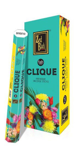 AGARBATTI HEXA CLIQUE 1*6PKT