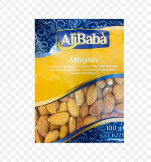 ALMONDS ALI BABA 100GR*20PCS