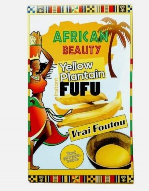 AFRICAN BEAUTY FUFU PLANT YELLOW 681GR*24PCS
