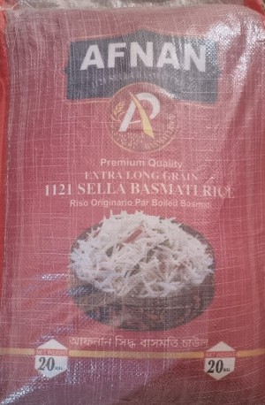 AFNAN SHELLA BASMATI  RISO 20KG