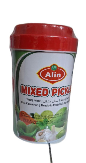 ALIN MIX PICKLE (PLASTIC JAR) 1KG*6PCS